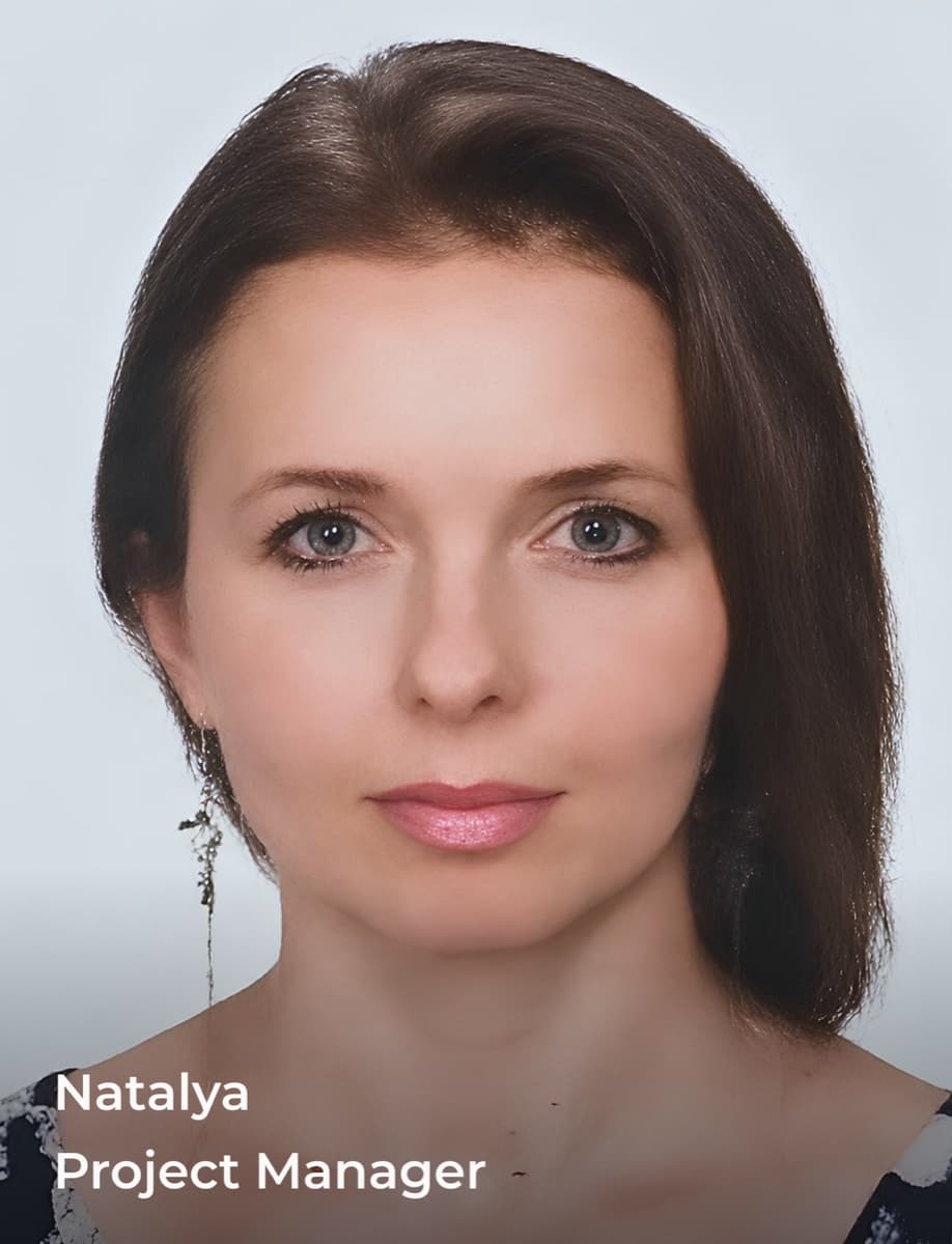 Portrait of Natalya, Project Manager at Yepanoff